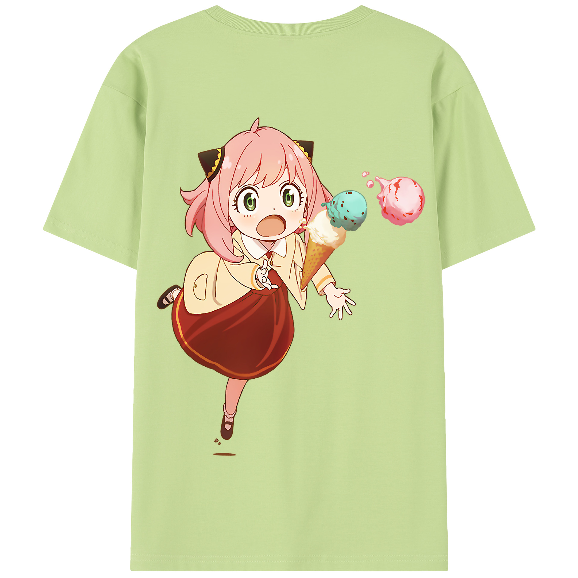 （画像用） SPY×FAMILY间谍家家酒 綿100％半袖Tシャツ（背面プリント）